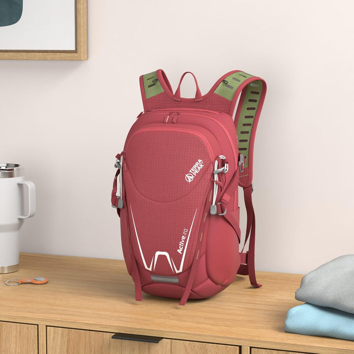 Terra Peak® Premium Wanderrucksack 20L (ACTIVE 20) Damen & Herren klein - Trekkingrucksack ergonomis