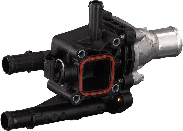 febi bilstein 49190 Thermostat mit Gehäuse, Dichtung und Temperaturschalter , 1 Stück
