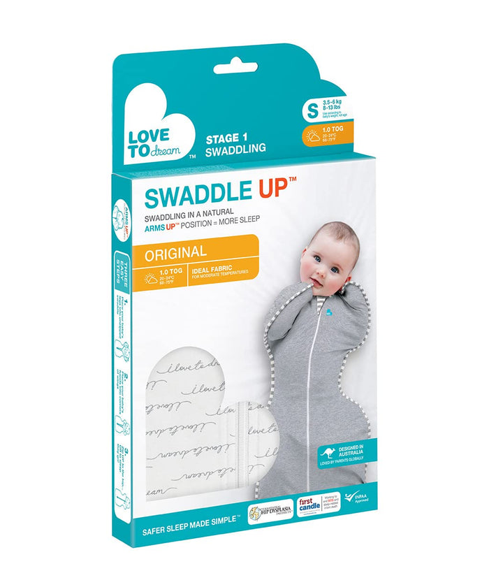 Love To Dream Baby Pucksack, Mittel (6-8,5kg), Idealer Stoff für Moderate Temperaturen (20-24°C), Ar