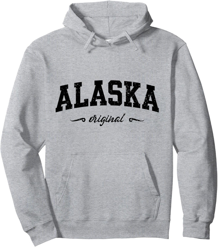 Alaska Usa Sport Souvenir Pullover Hoodie