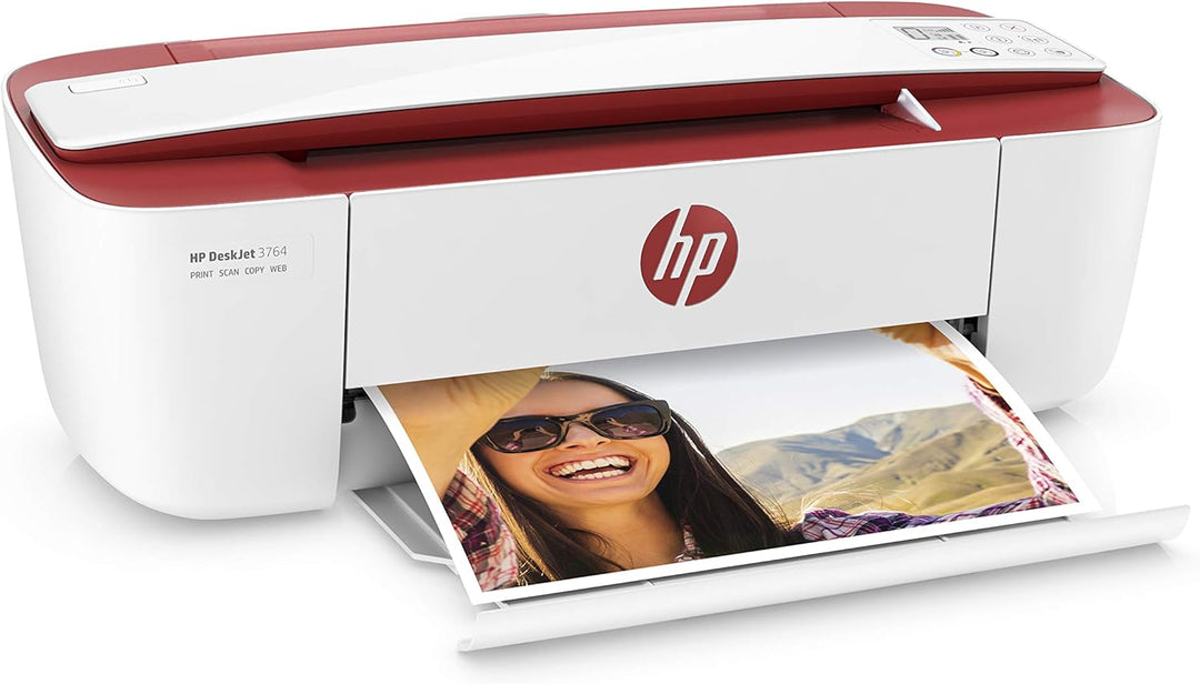 HP DeskJet 3764 Multifunktionsdrucker (Drucken, Scannen, Kopieren, WLAN, Airprint, mit 2 Probemonate
