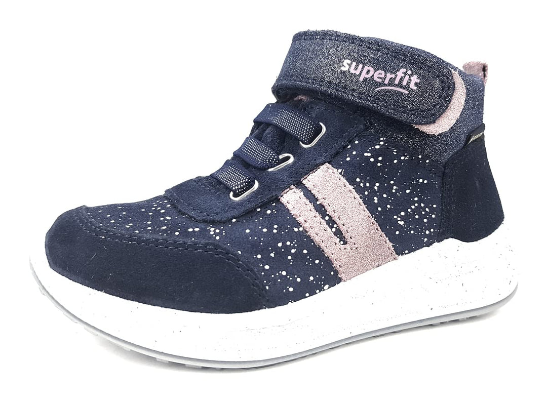 Superfit Mädchen MERIDA leicht gefütterte Gore-Tex Sneaker 26 EU Blau Lila 8000, 26 EU Blau Lila 800