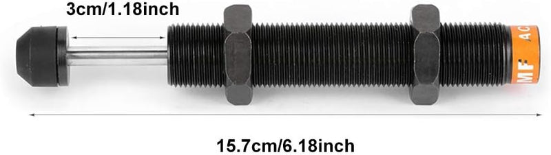 Pneumatischer Stossdämpfer AC2030-2 M20 Einrohr-Öldruckdämpfer mit 30 mm Hub für Pneumatikzylinder