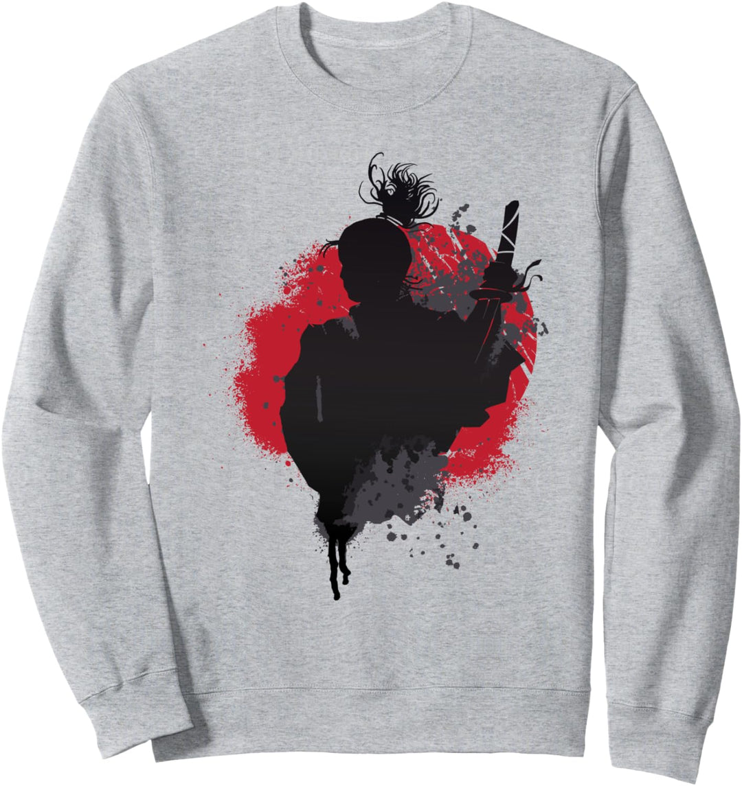Japanischer Samurai Krieger mit japanischer Samurai Ronin Sweatshirt