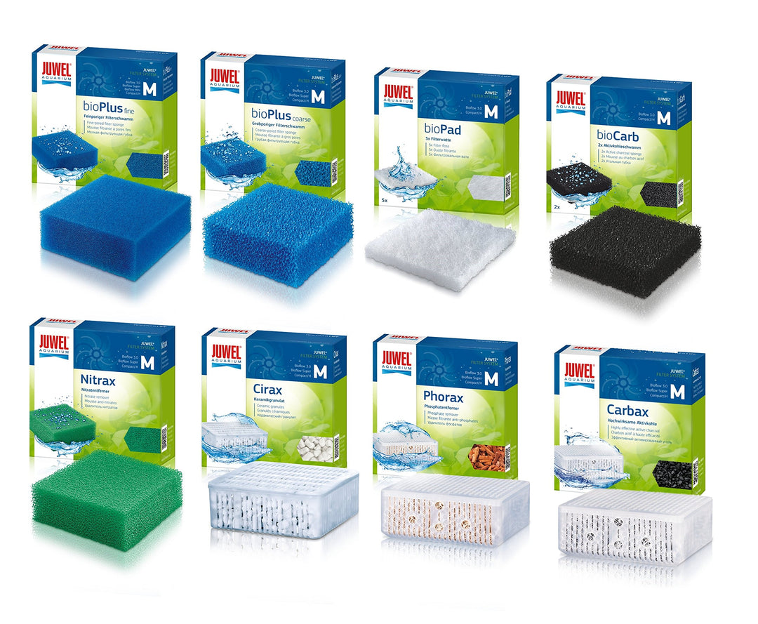 JUWEL Filtermedien Set (8er) -M- Bioflow 3.0/Compact M / Bioflow 3.0 / Compact, M / Bioflow 3.0 / Co
