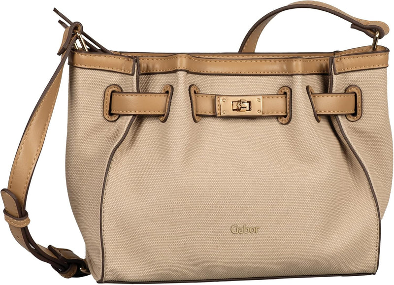 Gabor bags , SUE, Damen, Umhängetasche, M, beige, 27,5x10x19cm