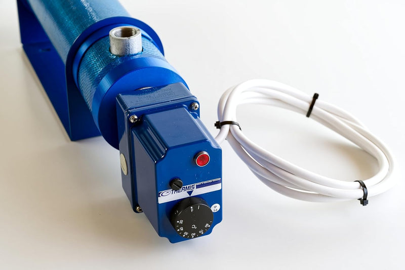 THERMIS TRGPOV 11 Heizelement mit Regelung TRG11 mit Flowcase, G3/4 in, 3000W/3x230V (5 Kabel)