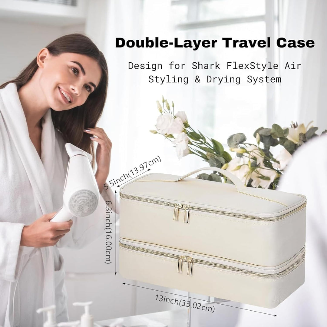 Haartrocknerbeutel Doppelschichtige Reise Hai Haartrockner Hülle wasserdichte Reisebeutel für Haartr