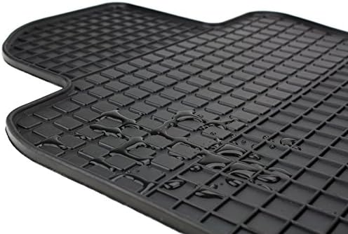 Kfzpremiumteile24 Gummimatten Kompatibel mit Golf Plus Baujahr 02/2005-04/2014 Fussmatten Allwetter