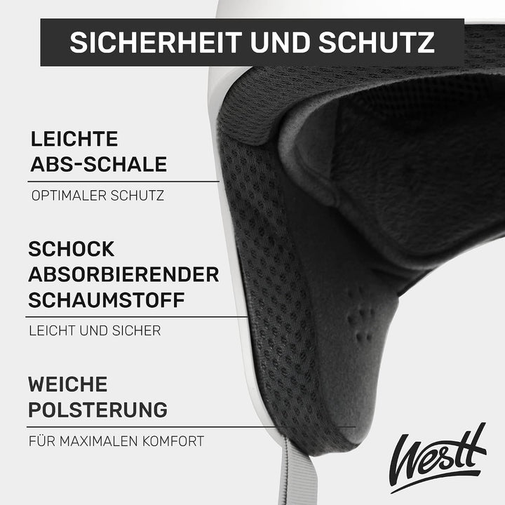 Westt Skihelm für Damen Herren Jugend Kinder Snowboardhelm Schneesporthelm für Skifahren, Atmungsakt