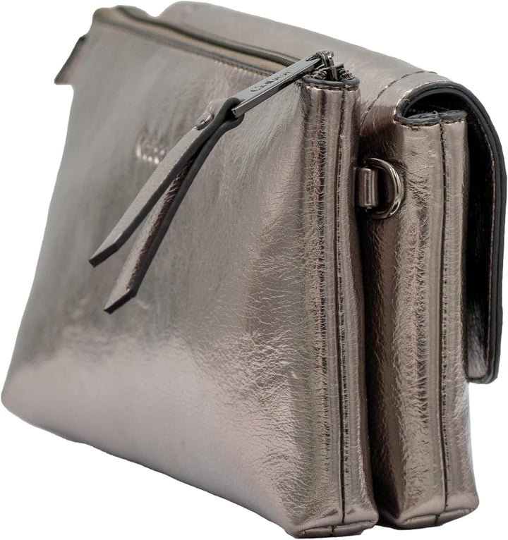 Gabor Damen Elissa Umhängetasche Old Silver, Old Silver