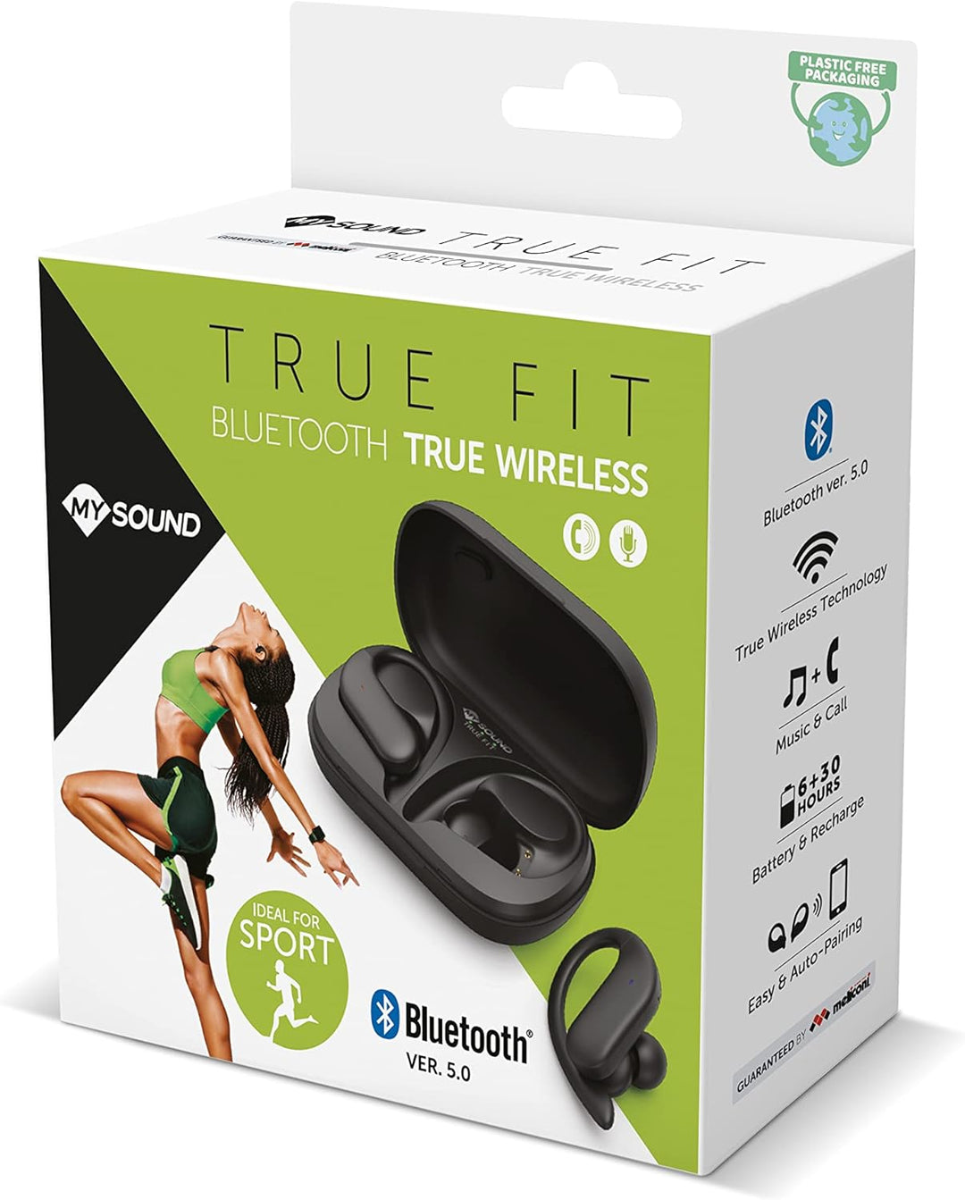 Mysound präsentiert True Fit, die brandneuen True Wireless-Ohrhörer mit Bluetooth 5.0-Technologie fü