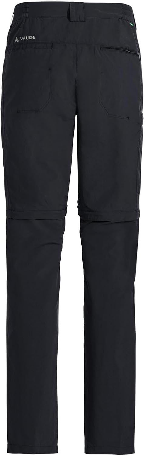 VAUDE Farley Zip-off V - Wanderhose Herren Zip Off 46 Schwarz, 46 Schwarz