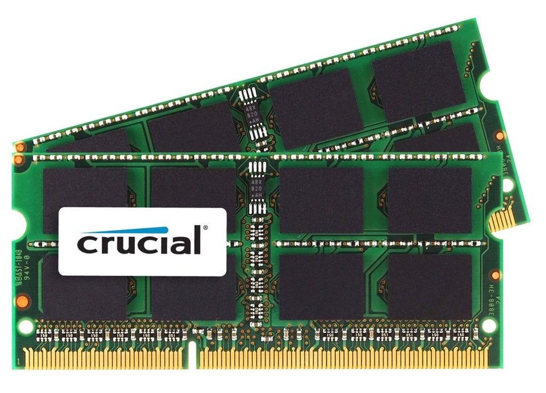 Crucial CT2K8G3S1339M 16GB (8GBx2) Speicher Kit für Mac (DDR3/DDR3L, 1333 MT/s, PC3-10600, SODIMM, 2