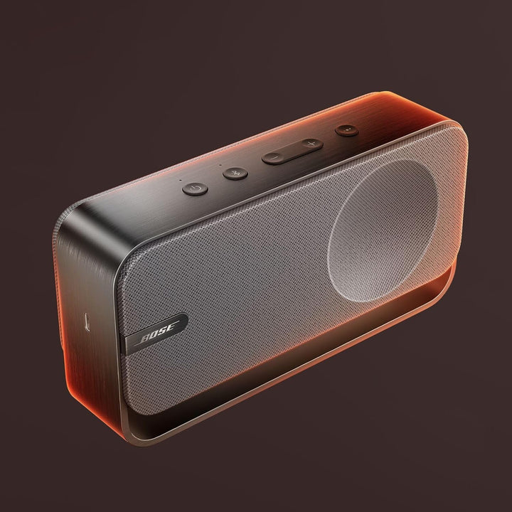 Bose SoundLink Home Lautsprecher, Premium, tragbarer und kabelloser Bluetooth-Regal-Lautsprecher, bi