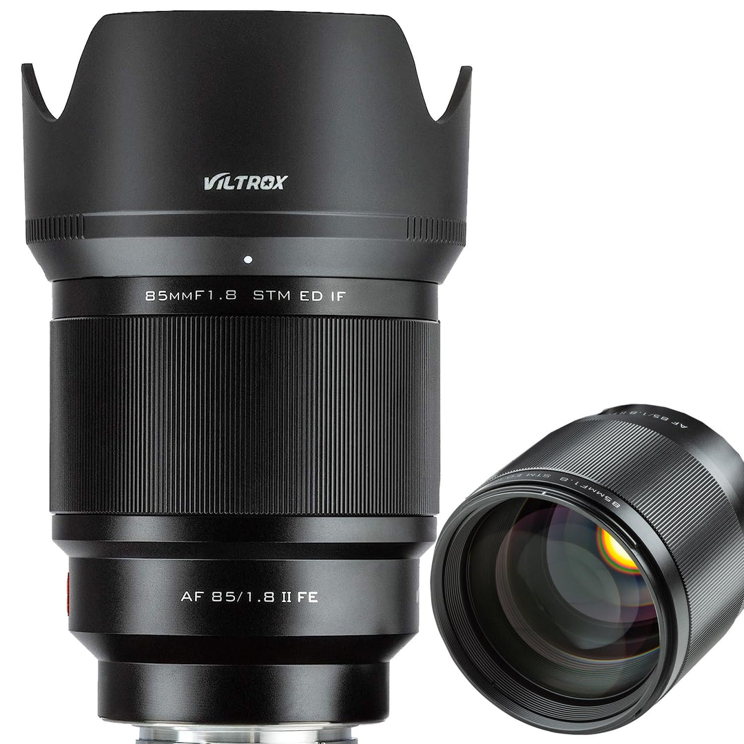 VILTROX PFU RBMH 85mm F1.8 II Porträt Objektiv STM Vollformat Autofokus für Sony E Mount Kameras a7