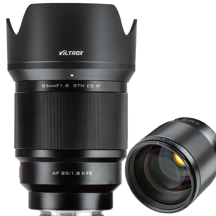 VILTROX PFU RBMH 85mm F1.8 II Porträt Objektiv STM Vollformat Autofokus für Sony E Mount Kameras a7
