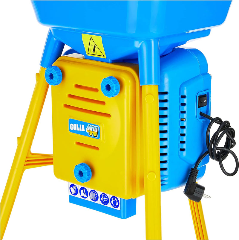 Elektrische Getreidemühle für verschiedene Getreidearten, auswechselbare Siebe, Fassungsvermögen 18