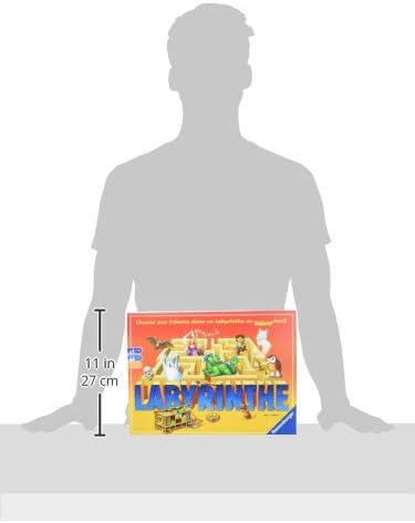 Ravensburger - Labyrinth - Klassisches Brettspiel - Familienpuzzlespiel - 2 bis 4 Spieler ab 7 Jahre