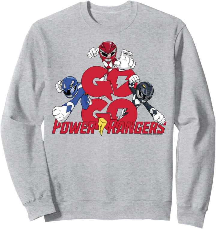 Power Rangers Go Go Power Rangers Group Shot Sweatshirt