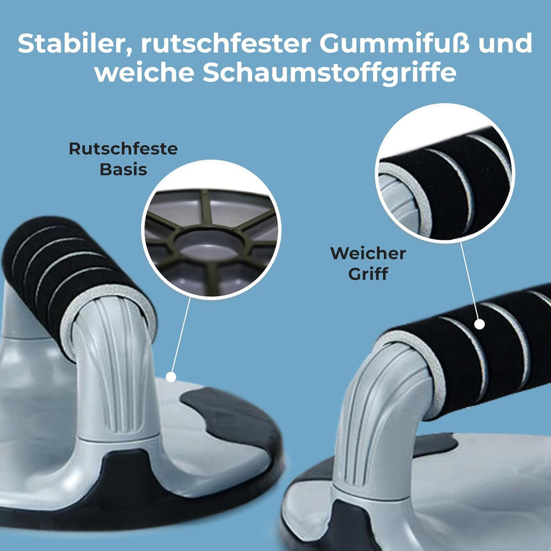 ResultSport Power-Push-Up-Übungsständer mit Schaumstoffgriff für Männer und Frauen, ein perfektes Br