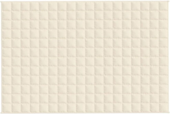 Gecheer Gewichtsdecke Hellcreme 120x180 cm 9 kg Stoff 120x180cm;1;9 kg Creme, 120x180cm;1;9 kg Creme