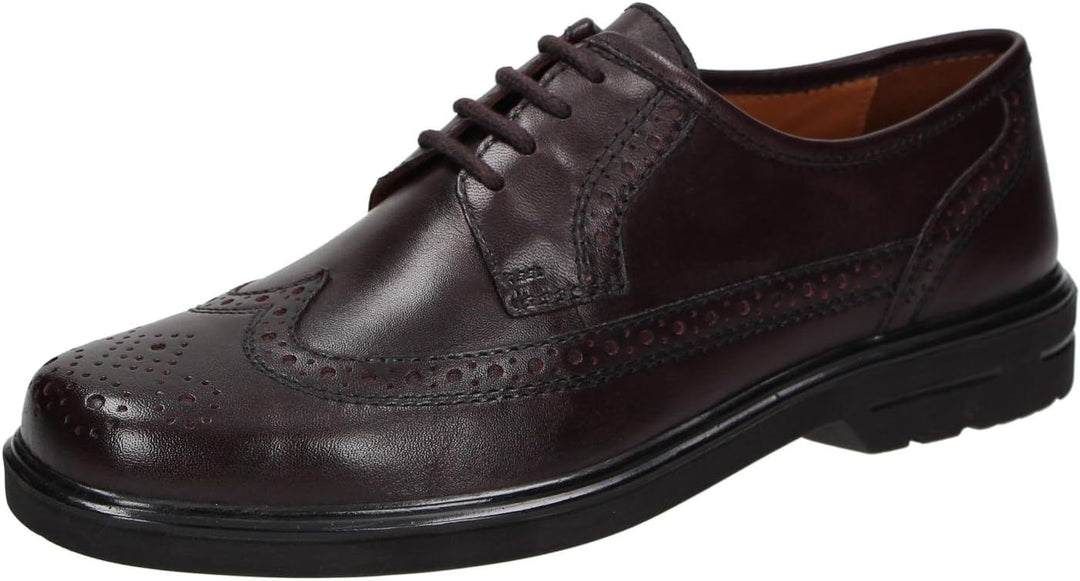 Sioux PACCO 28447 Herren Klassischer Schnürer 40 EU X-Weit Braun Bordeaux, 40 EU X-Weit Braun Bordea