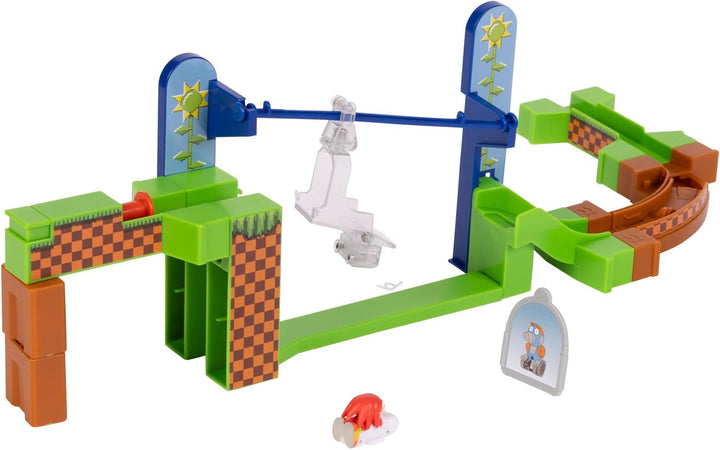 Sonic The Hedgehog Go Go Racers Spielset Knuckles Adventure Fun Track und High Speed Launcher