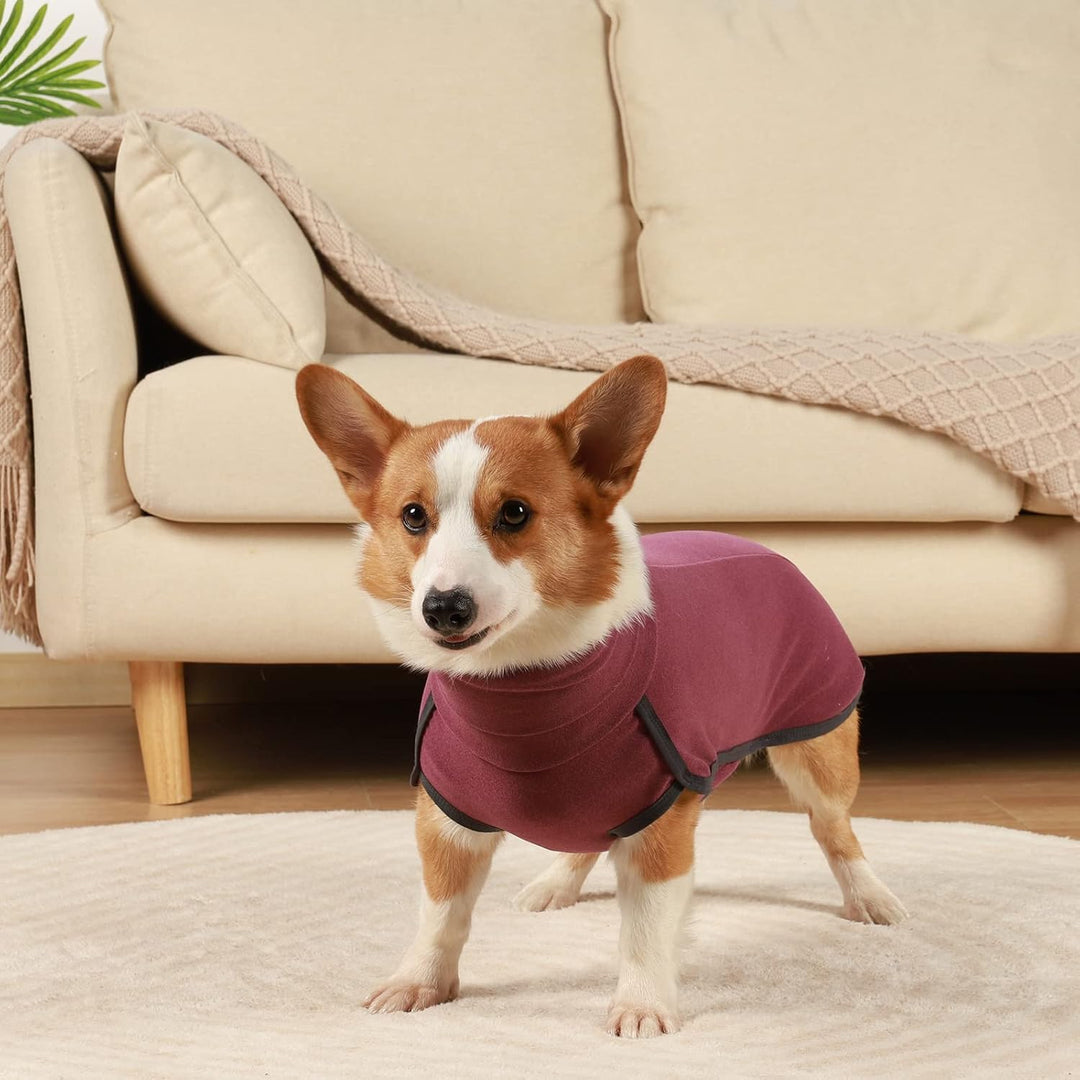 Hundepullover aus Fleece, warmer und leichter Pullover, Pyjama, Mantel, für Herbst und Winter, kalte