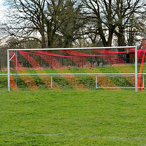 Fussball Tornetz Fussballtornetz 7,50 m x 2,50 m Tiefe Oben 0,80 m unten 1,50 m Fussballnetz zweifar