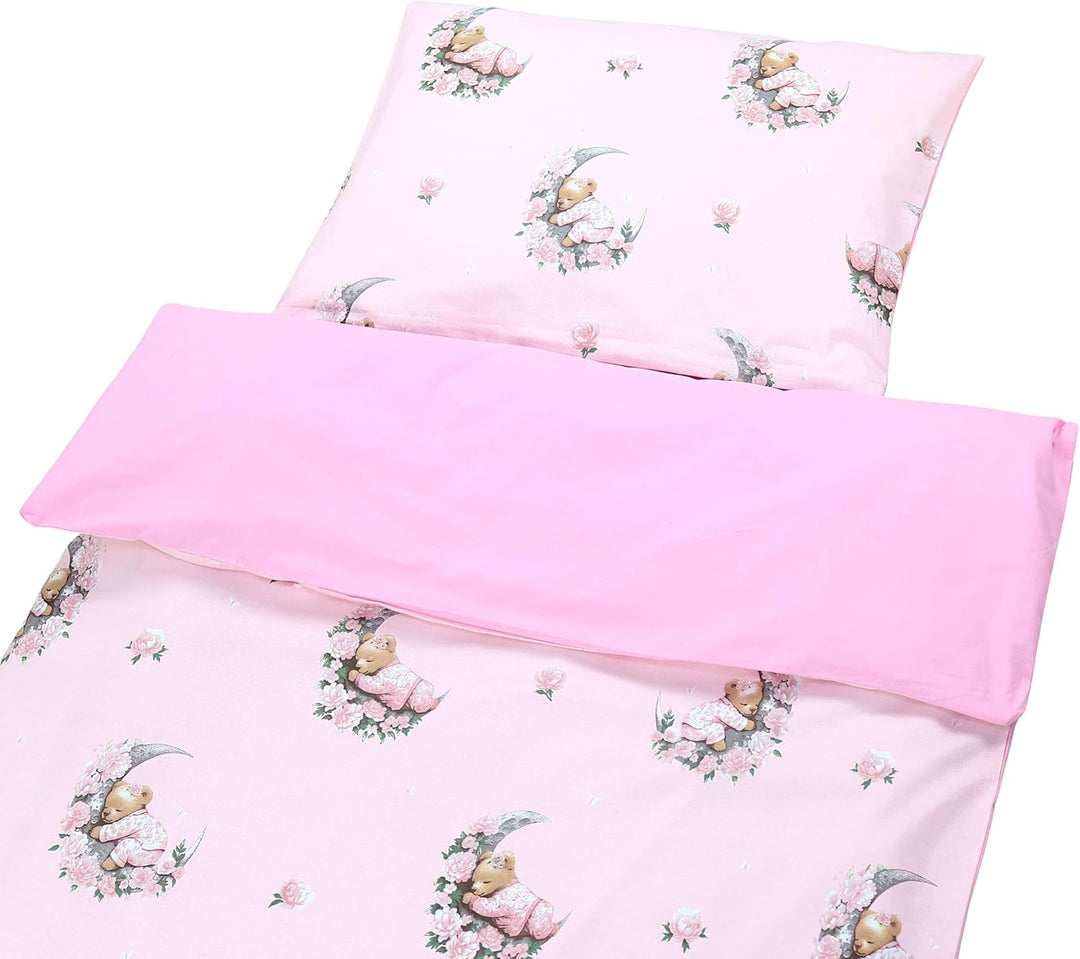 TupTam Kinder Bettwäsche Set Babybettwäsche Bettbezug 100 x 135 120 x 90 Kissenbezug 40 x 60 Jungen
