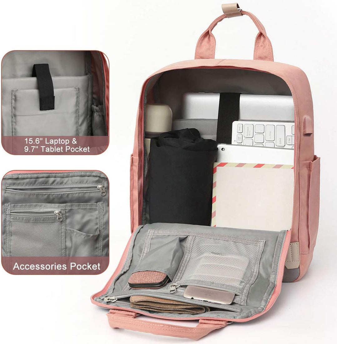 YAMTION Rucksack Damen,Schulrucksack Mädchen Teenager Rucksack Frauen Rucksack Schule,Tagesrucksack