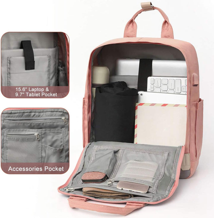 YAMTION Rucksack Damen,Schulrucksack Mädchen Teenager Rucksack Frauen Rucksack Schule,Tagesrucksack