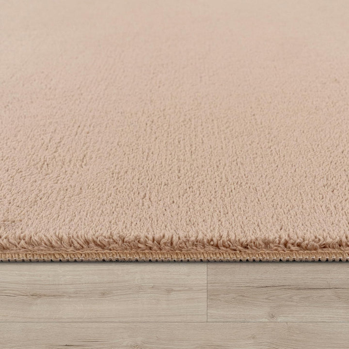 Paco Home Waschbarer Teppich Wohnzimmer Schlafzimmer Kurzflor rutschfest Flauschig Weich Moderne Ein