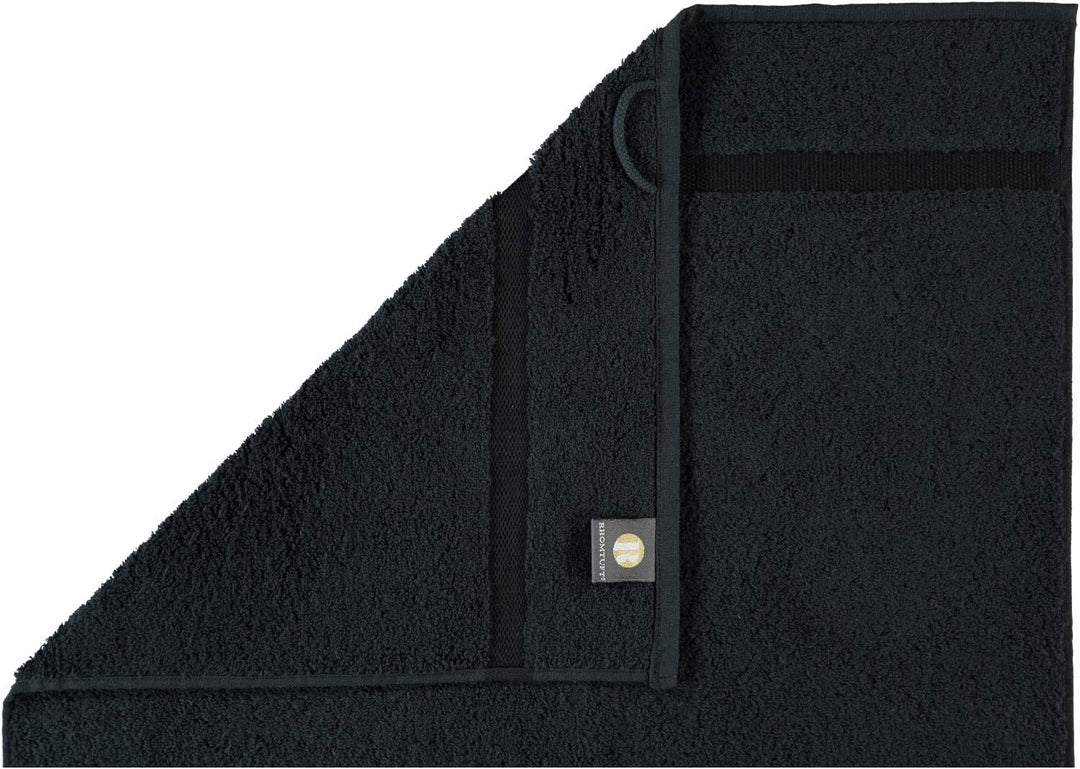Rhomtuft Handtücher Princess schwarz - 15 Handtuch 55x100 cm Handtuch 55x100 cm Schwarz - 15, Handtu