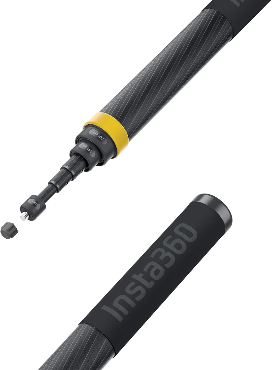 Insta360 Selfie-Stick für X3,ONE RS (ohne 1-Zoll 360),ONE X2,ONE R,ONE X,ONE Action-Kamera, 3 m & IN