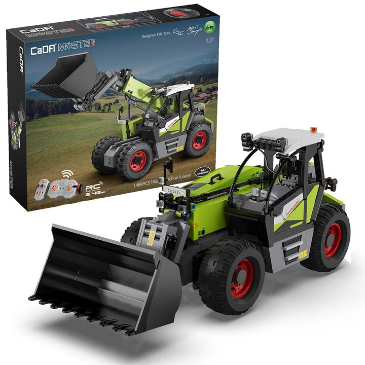 CaDA Multifunktions Lader 1:17, 1469 Teile (ferngesteuert, mit 5 Motoren, mit LED Licht, kompatibel