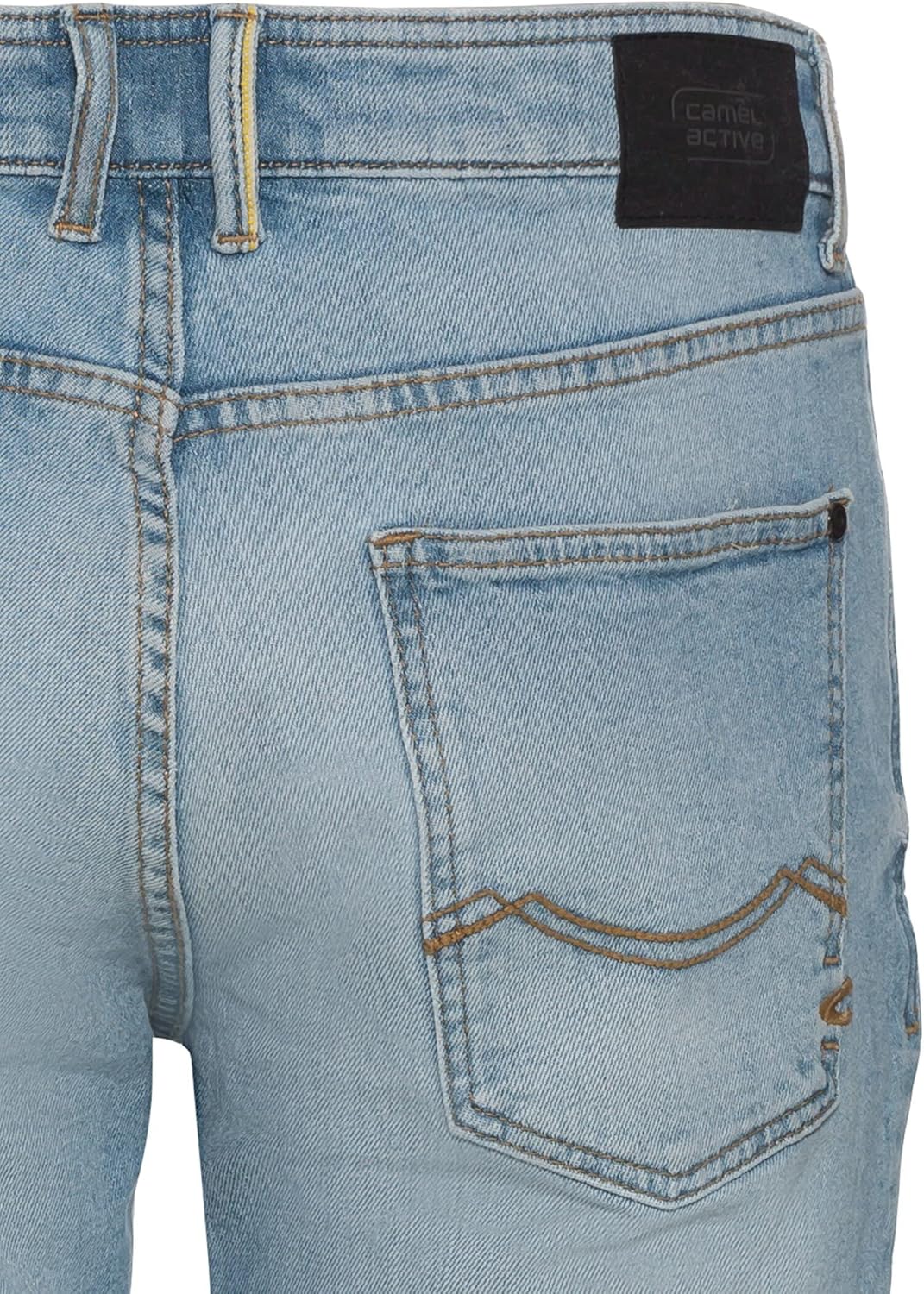 camel active Herren fleXXXactive® Denim in Regular Fit 34W / 30L Hellblau, 34W / 30L Hellblau