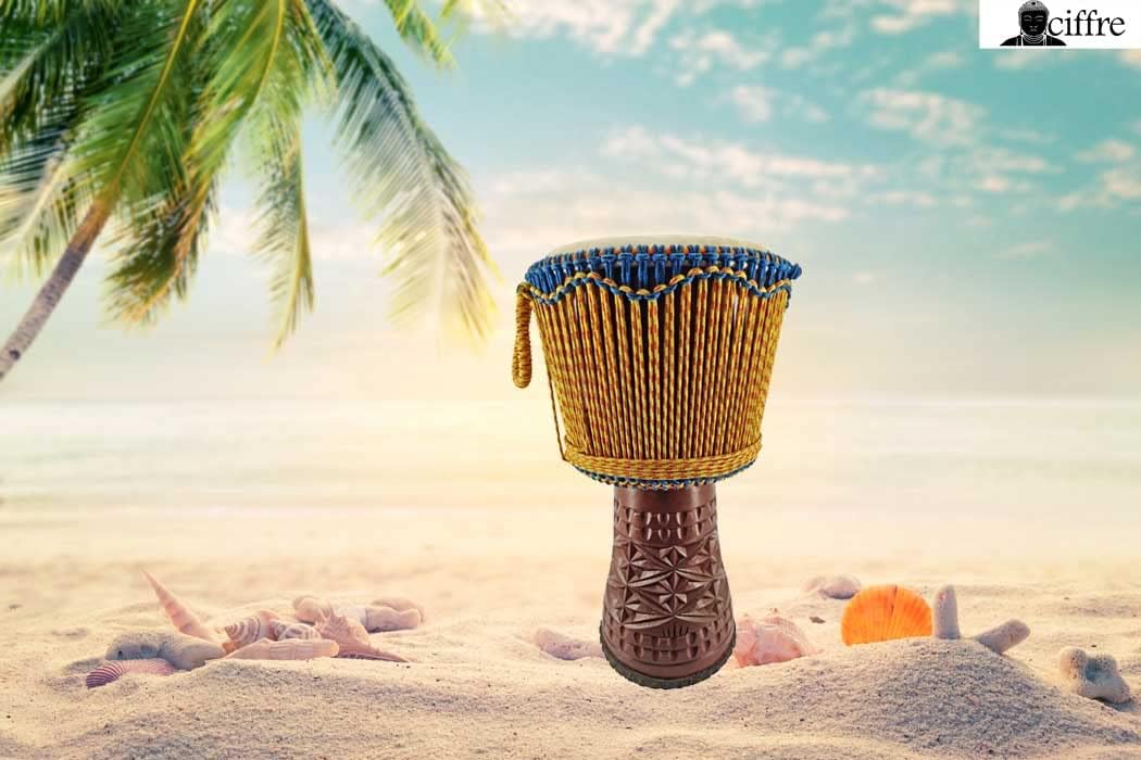 Grosse Trommel Djembe Darbuka Bongo Premium Alpin Bespannung Sehr guter Klang 60cm U5, 60cm