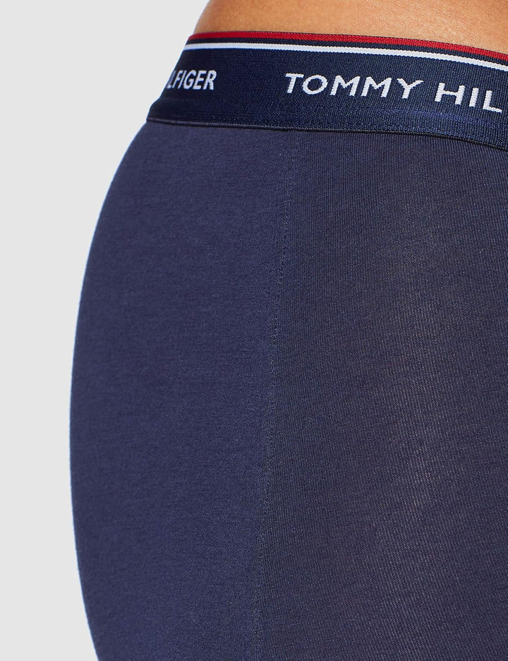 Tommy Hilfiger Herren 3er Pack Boxershorts Trunks Unterwäsche, Blau (Peacoat)