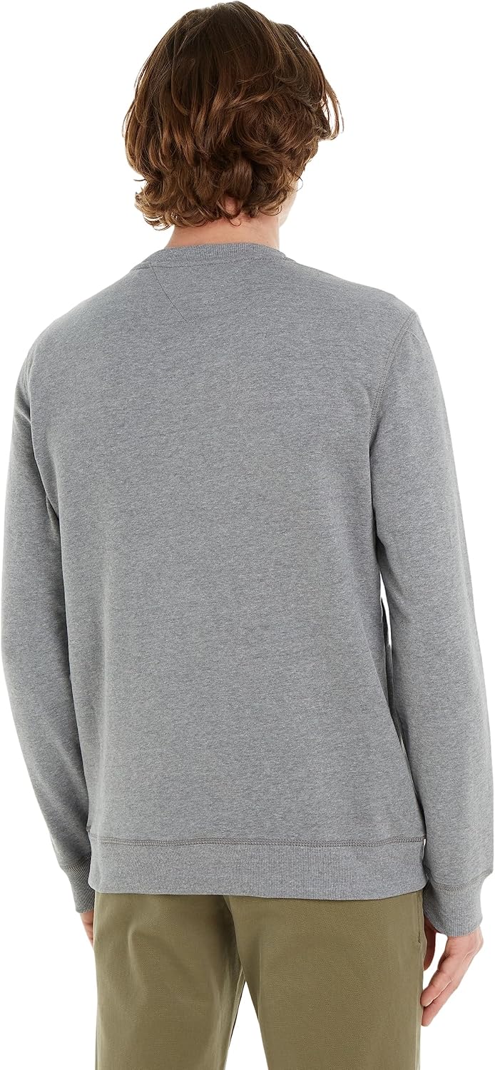 Tommy Hilfiger Herren Track Top HWK Um0um02878 Schwere Strickwaren (1er Pack) M Grau (Medium Grey He