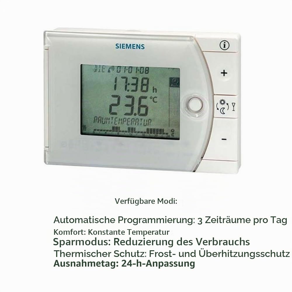 SIEMENS - BPZ:REV24 Raumtemperatur Thermostat für Heiz-/Kühlsysteme