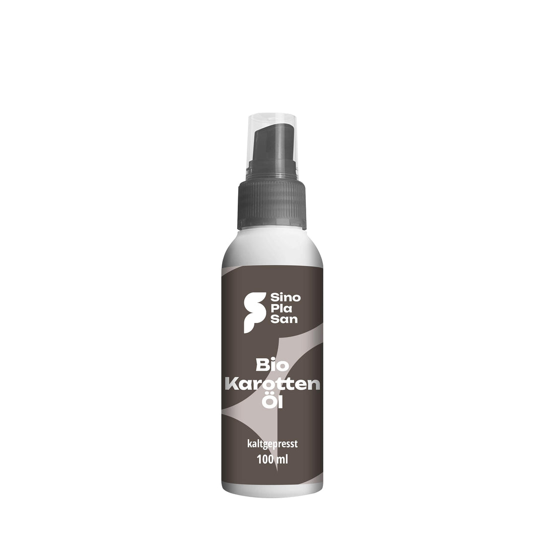 BIO Karottenöl 100 ml | Hautöl | 100% rein, kaltgepresst | aus deutschen Karottenwurzeln | für alle