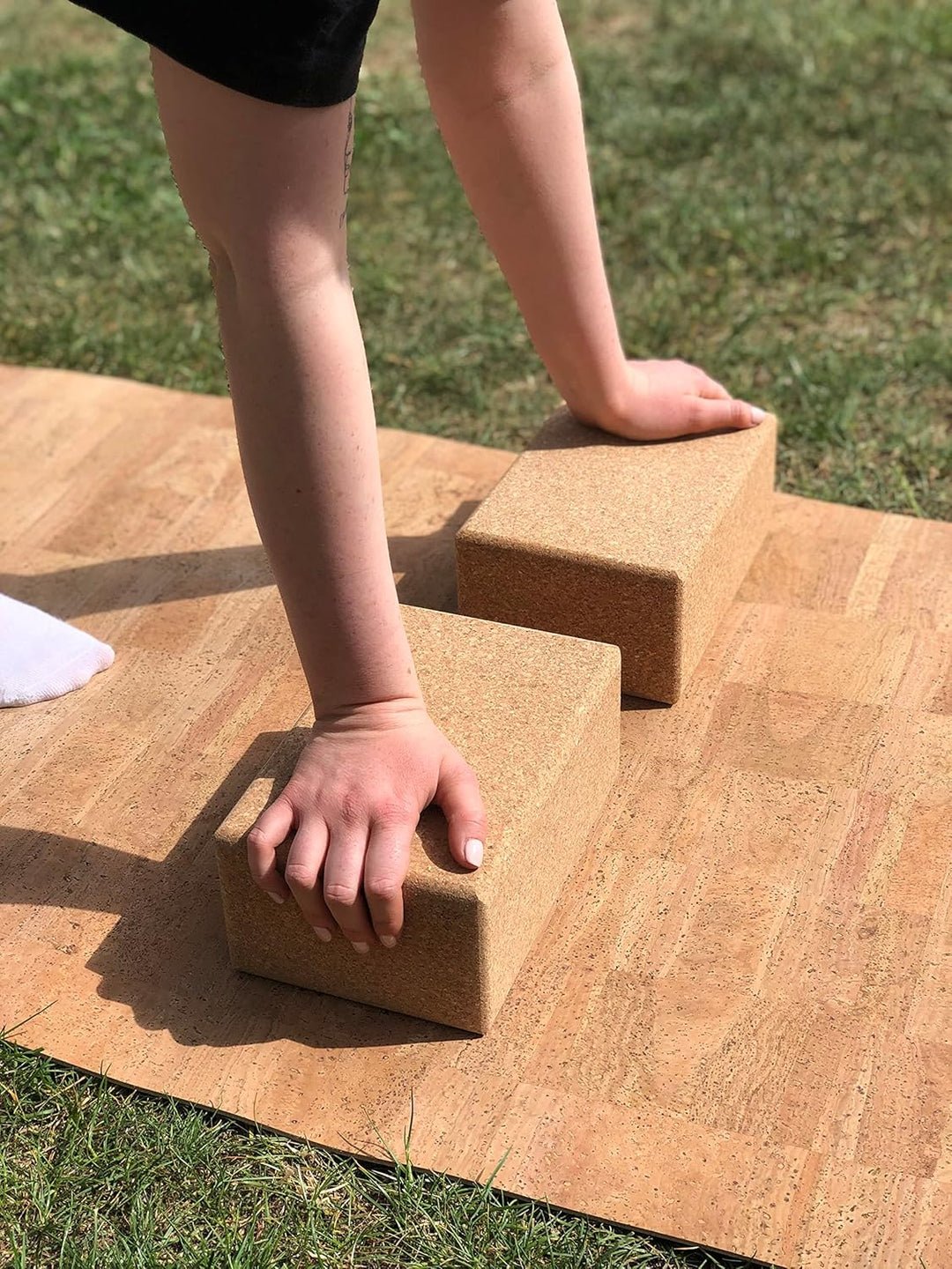 Yoga Block | Blöcke (Kork) – Klotz | Klötze – 100% Naturkork – Grosse Auswahl – Unterschiedliche Grö