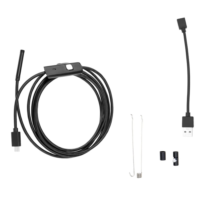 Usb Endoskop Inspektion Kamera Borescope Wasserdicht mit 6 LED Leuchten Kompatibel mit Android Win X