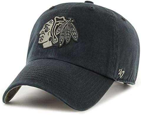 '47 Brand Relaxed Fit Cap - CLEAN UP Chicago Blackhawks