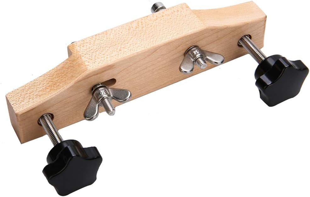 Alnicov Gitarrenbrückenklemme aus Ahorn, Reparaturwerkzeuge für Akustik- und Konzertgitarren, Gitarr