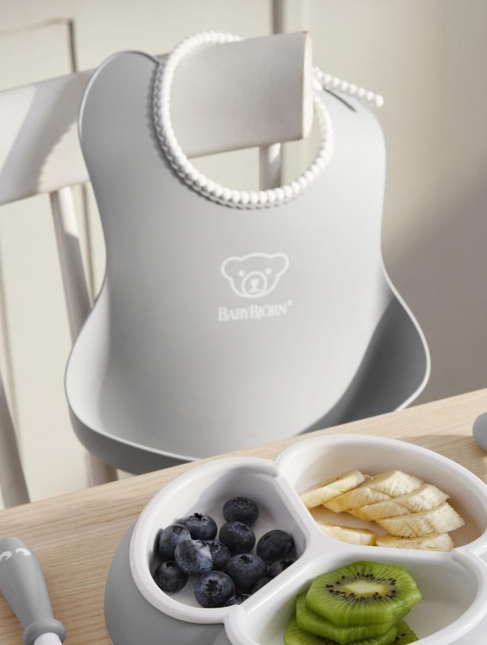 BabyBjörn Lätzchen 1-pack Grau, 1-pack Grau