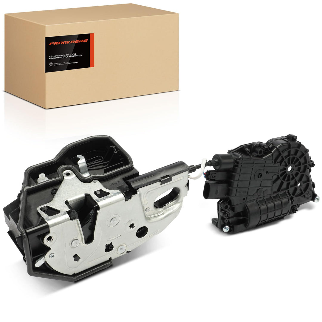 Frankberg Türschloss Stellmotor Hinten Links 2-Polig + 5-Polig Kompatibel mit X5 E70 SUV 2006-2013 X