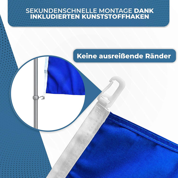 FBS Premium Ukraine Flagge - Wetterfeste Flagge Ukraine 150x100cm - Strapazierfähige Fahnen und Flag